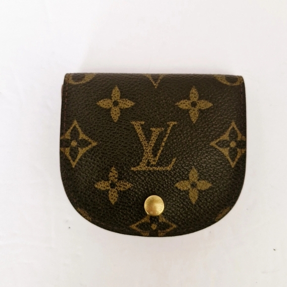 Authentic Louis Vuitton Monogram Coated Canvas Porte Monnaie Coin Purse Wallet,All Products : American Fashion Style Bags On Sale